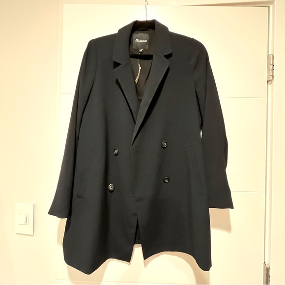 NWT Madewell Caldwell Double-Breasted Blazer - Picture 5 of 8